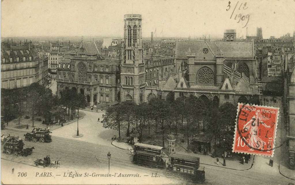 706 - PARIS - L'Eglise Saint-Germain-l'Auxerrois