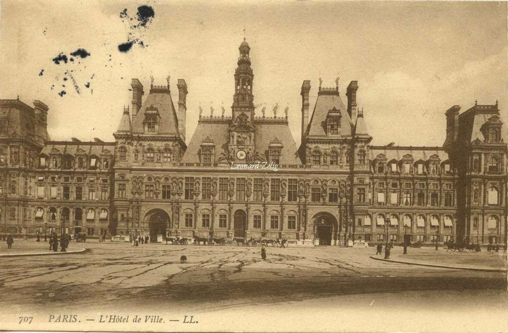 707 - PARIS - L'Hôtel de Ville