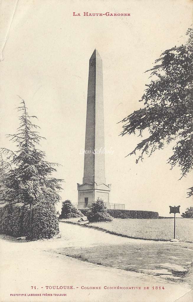 71 - Colonne Commémorative de 1814