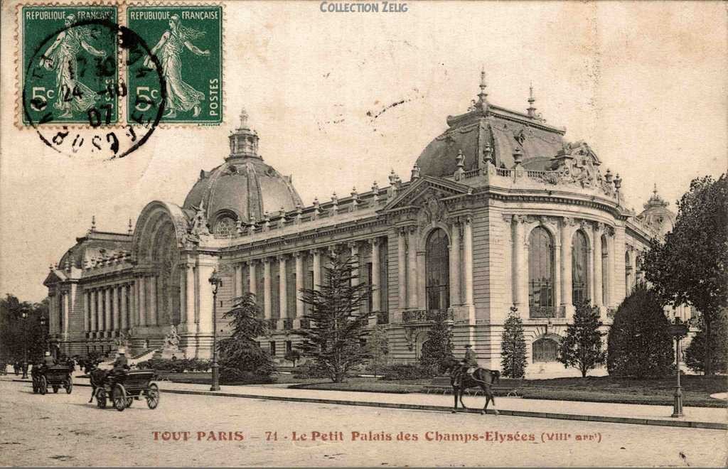 71 - Le Petit Palais des Champs-Elysées