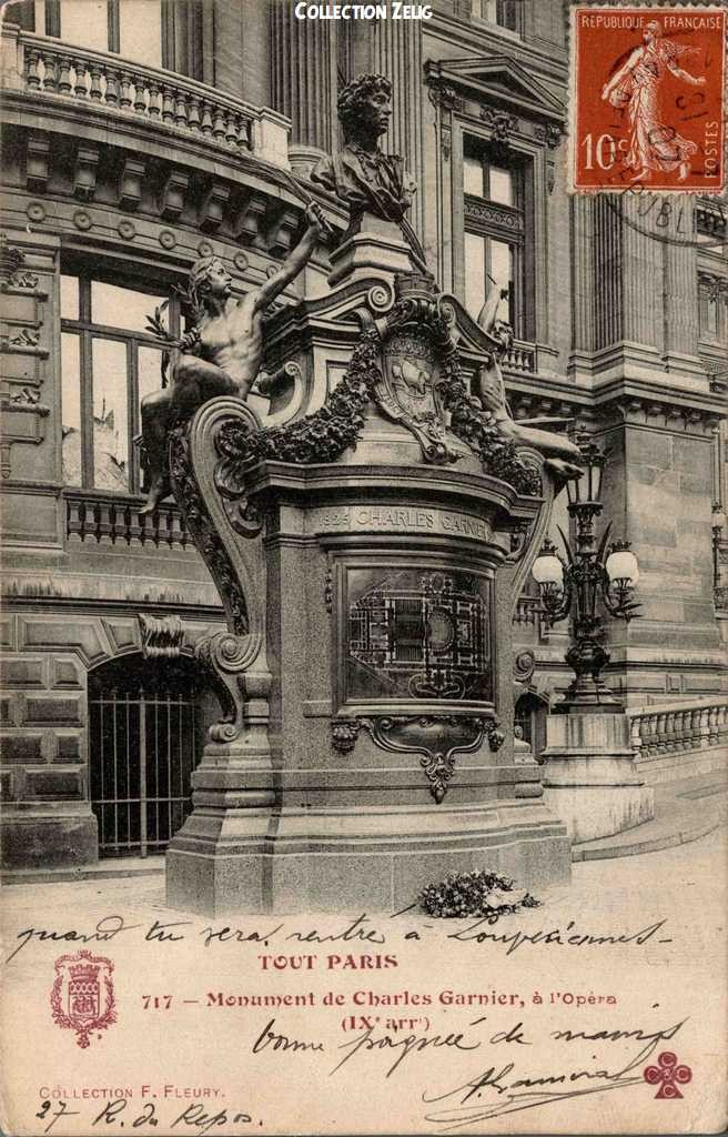 717 - Monument de Charles-Garnier à l'Opéra