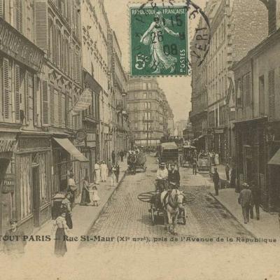 73 bis - Rue St-Maur, pris de l'avenue de la République