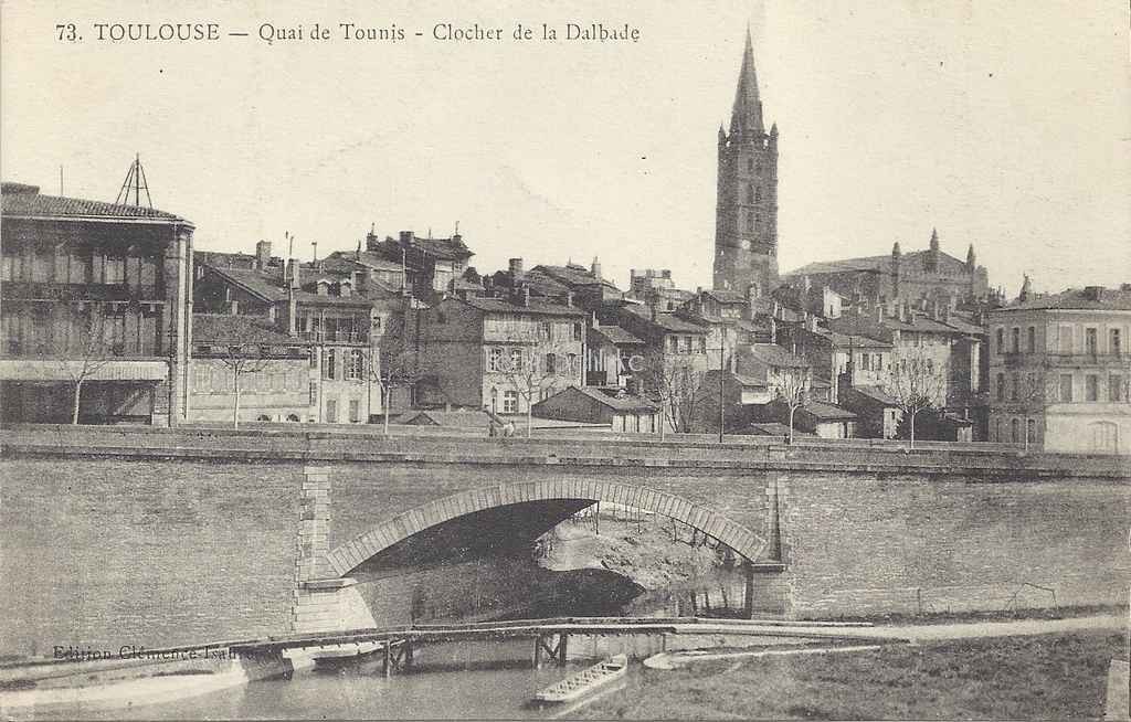 73 - Quai de Tounis, Clocher de la Dalbade