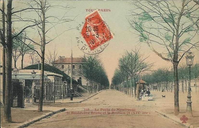 738 - La Porte de Montrouge - Boulevard Brune et le Bastion
