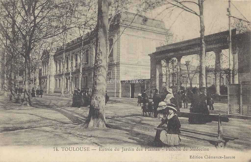 74 - Entrée du Jardin des Plantes, Faculté de Médecine