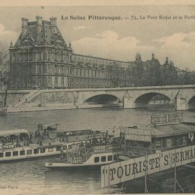 74 - Le Pont-Royal et la Pavillon de Flore