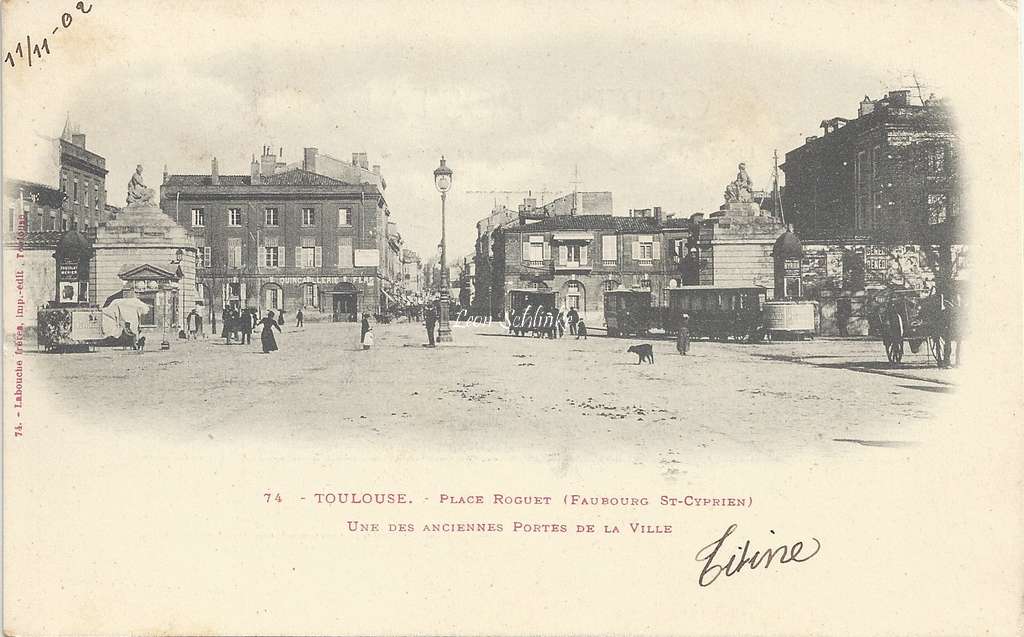 74 - Place Roguet (Faubourg St-Cyprien)