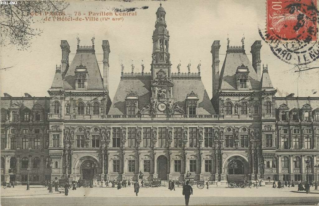 75 - Pavillon Central de l'Hôtel de Ville