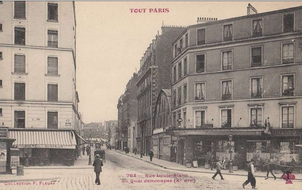 764 - Rue Louis-Blanc au Quai Jemmapes