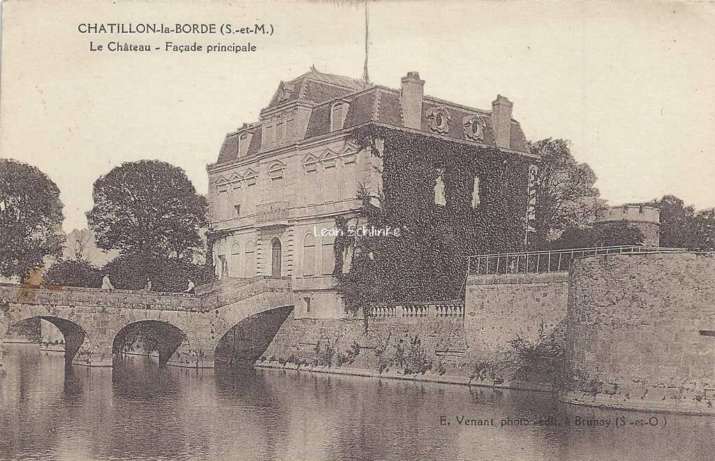 77-Chatillon-la-Borde - Le Château