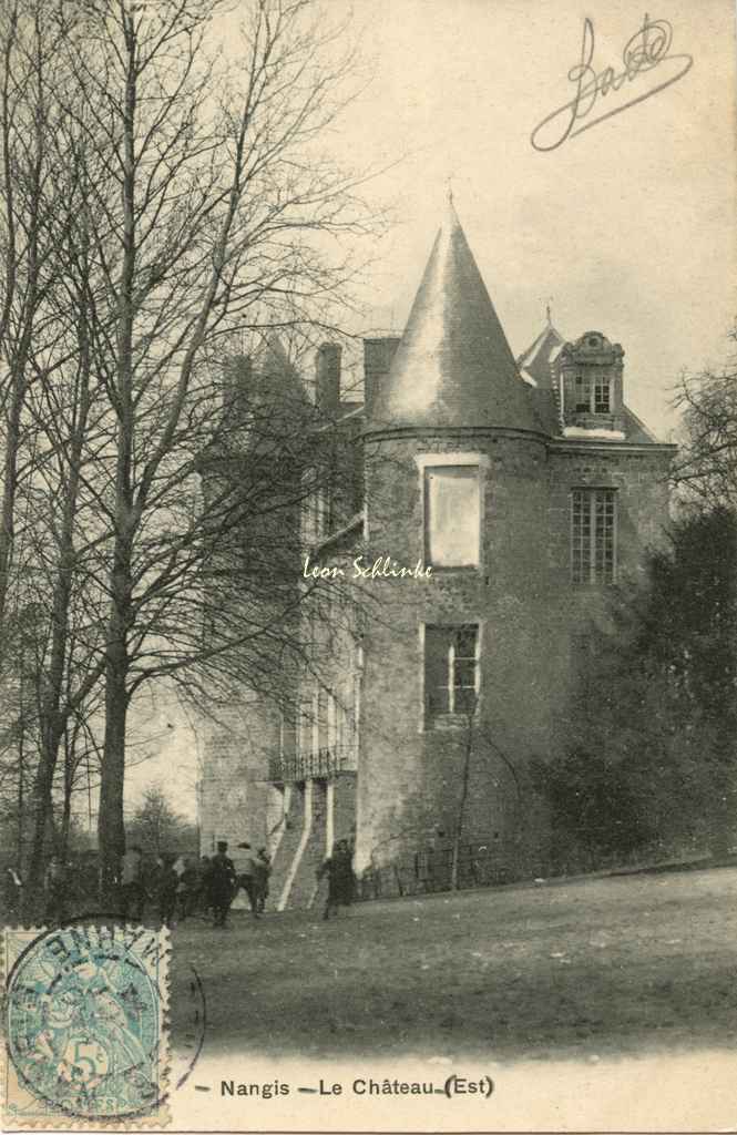 77-Nangis - Le Château (A.Breger)