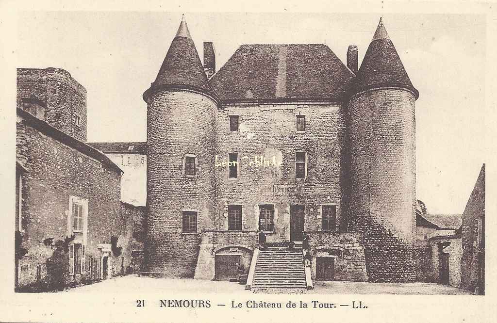 77-Nemours - Le Château de la Tour (LL 21)