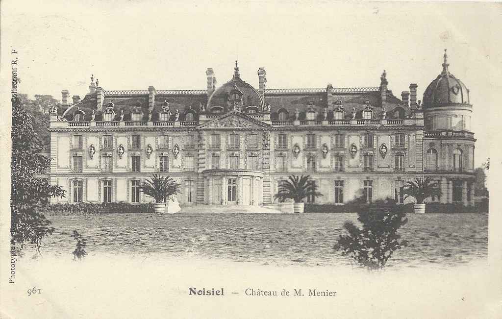 77-Noisiel - Château de M. Menier (Rep & Fillette 961)