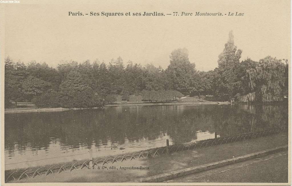 77 - Parc Montsouris - Le Lac