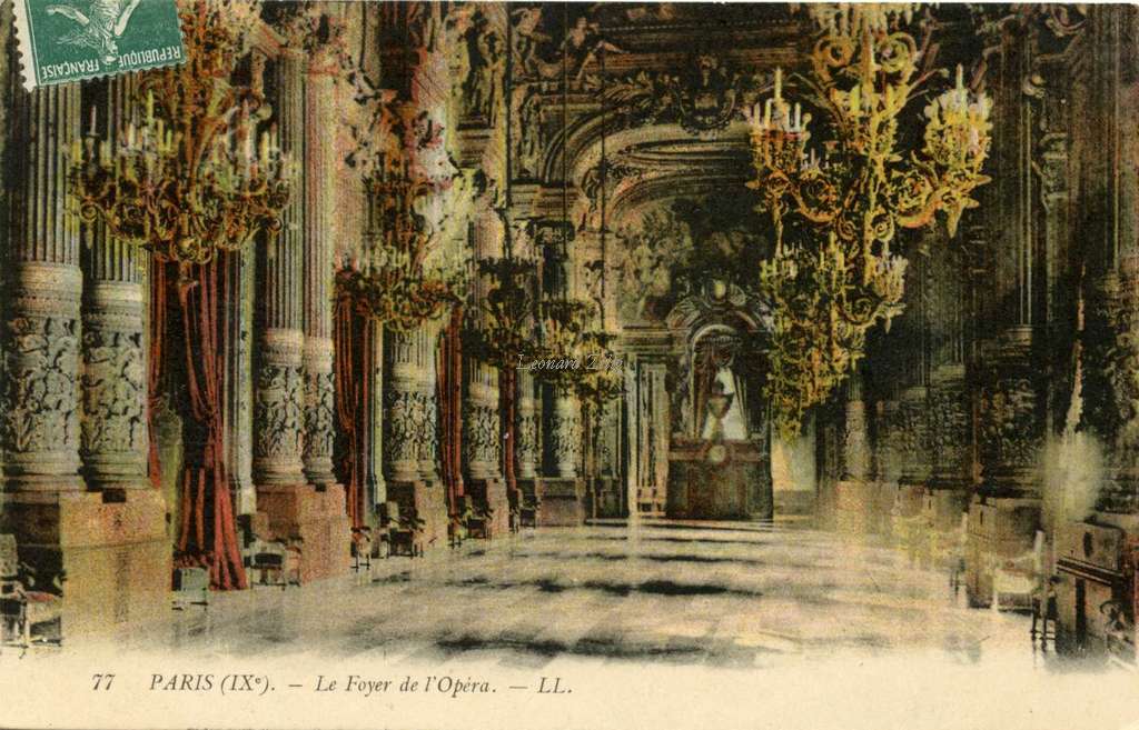 77 - PARIS - Le Foyer de l'Opéra
