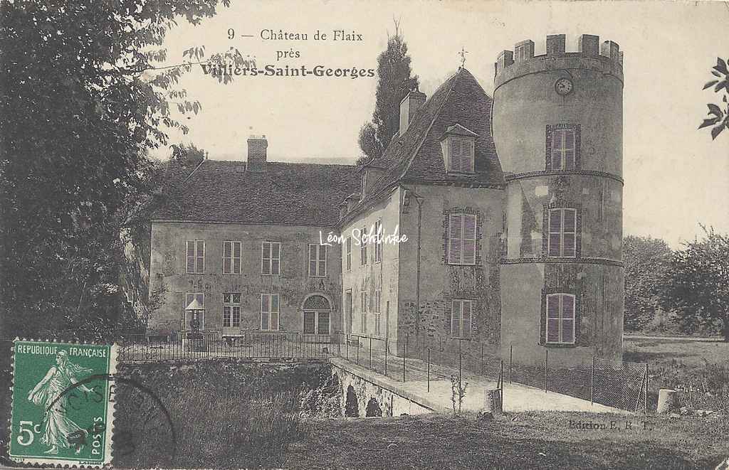 77-Villiers-Saint-Georges - Château de Flaix (ERT 9)