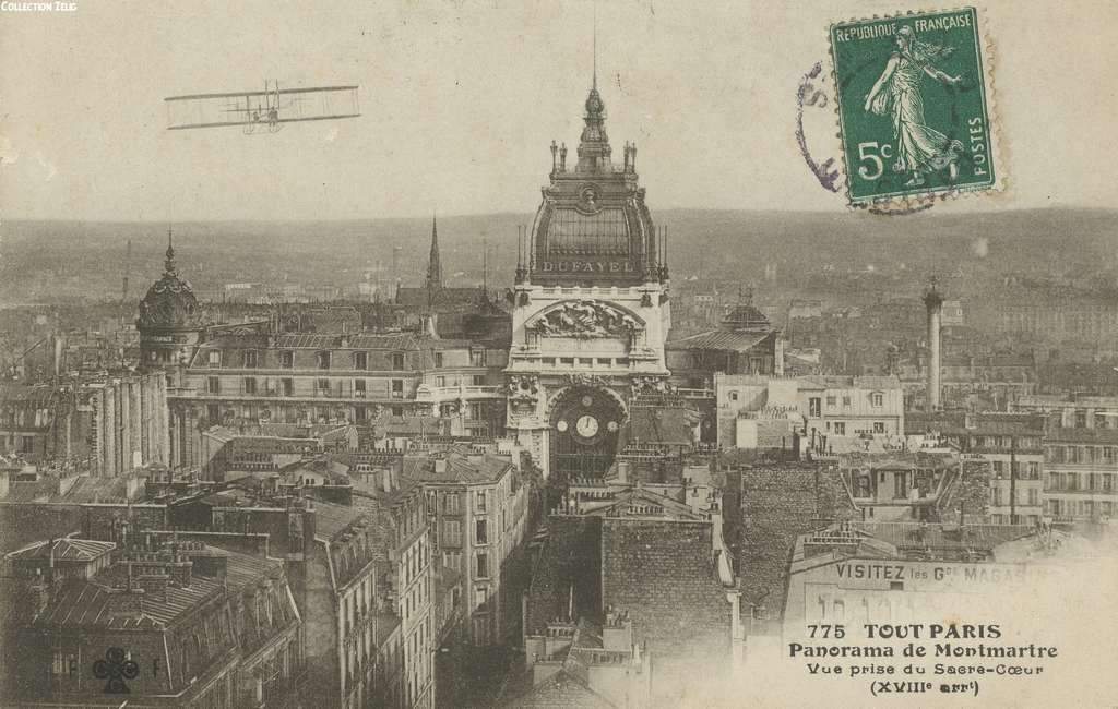 775 - Panorama de Montmartre - Vue prise du Sacré-Coeur