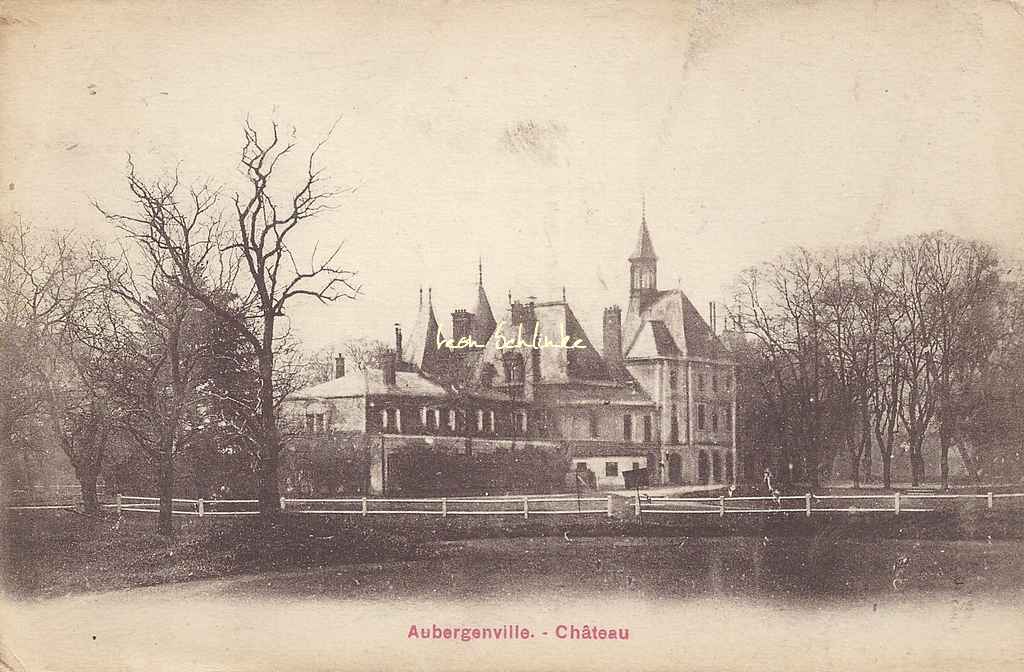78-Aubergenville - Le Château  (A.Bréger)