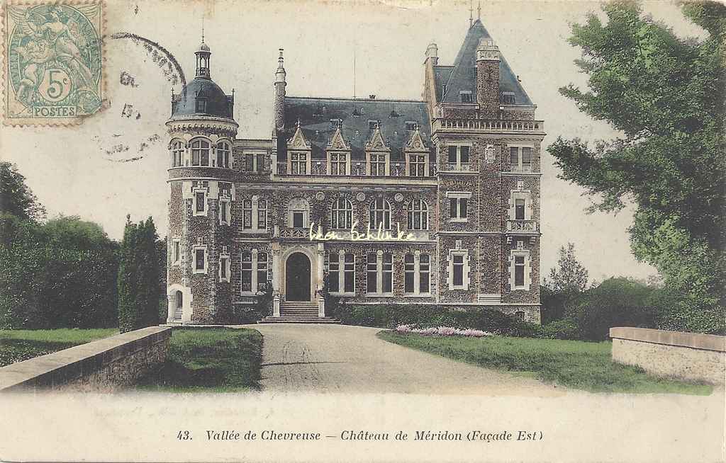 78-Chevreuse - Château de Méridon (A.Bourdier 43)