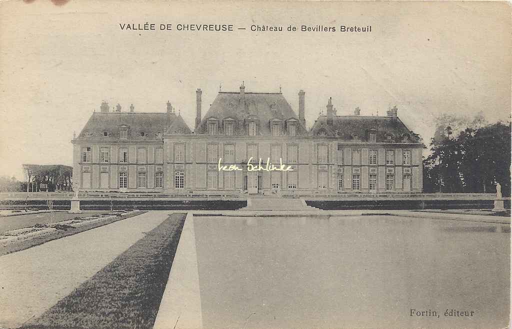 78-Choisel - Château de Bevillers-Breteuil (Fortin edit.)