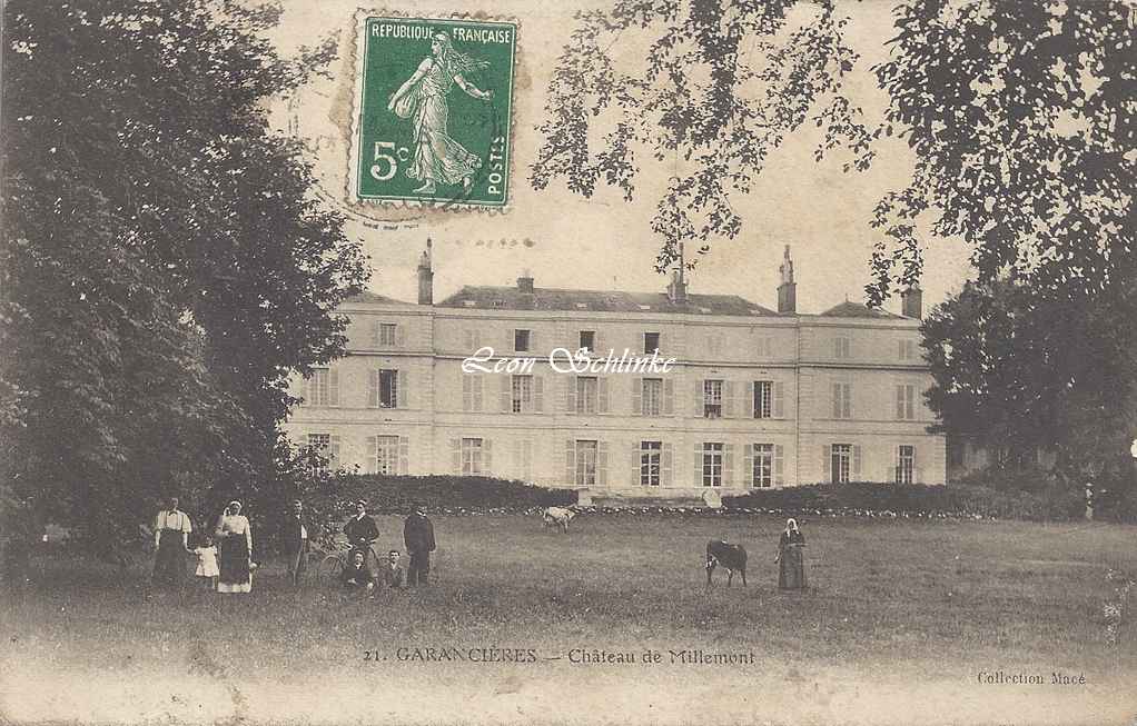 78-Garancières - Château de Millemont (Coll. Macé)