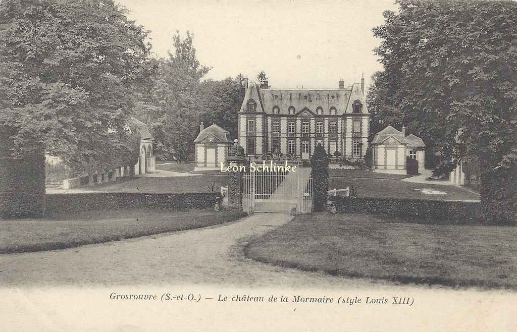 78-Grosrouvre - Château de la Mormaire (A.Bourdier)