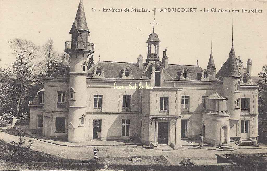 78-Hardricourt - Le Château des Tourelles (Abeille 43)