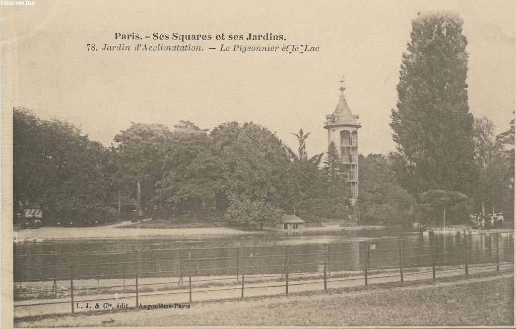 78 - Jardin d'Acclimatation - Le Pigeonnier et le Lac