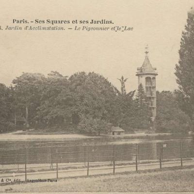 78 - Jardin d'Acclimatation - Le Pigeonnier et le Lac