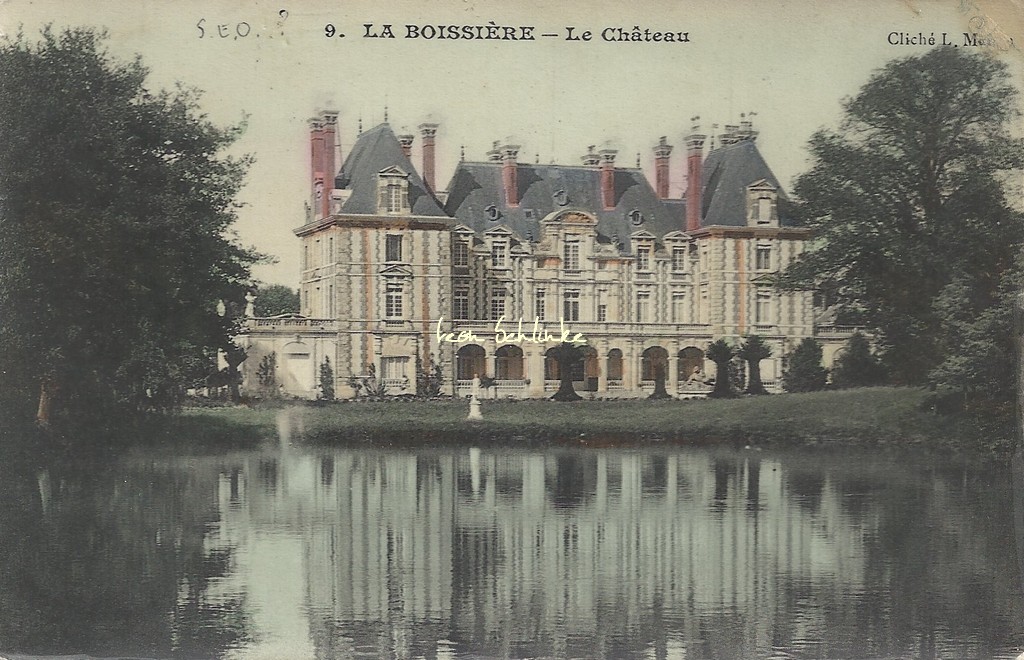 78-La Boissière-Ecole - Le Château (Cliché L.M. 9)