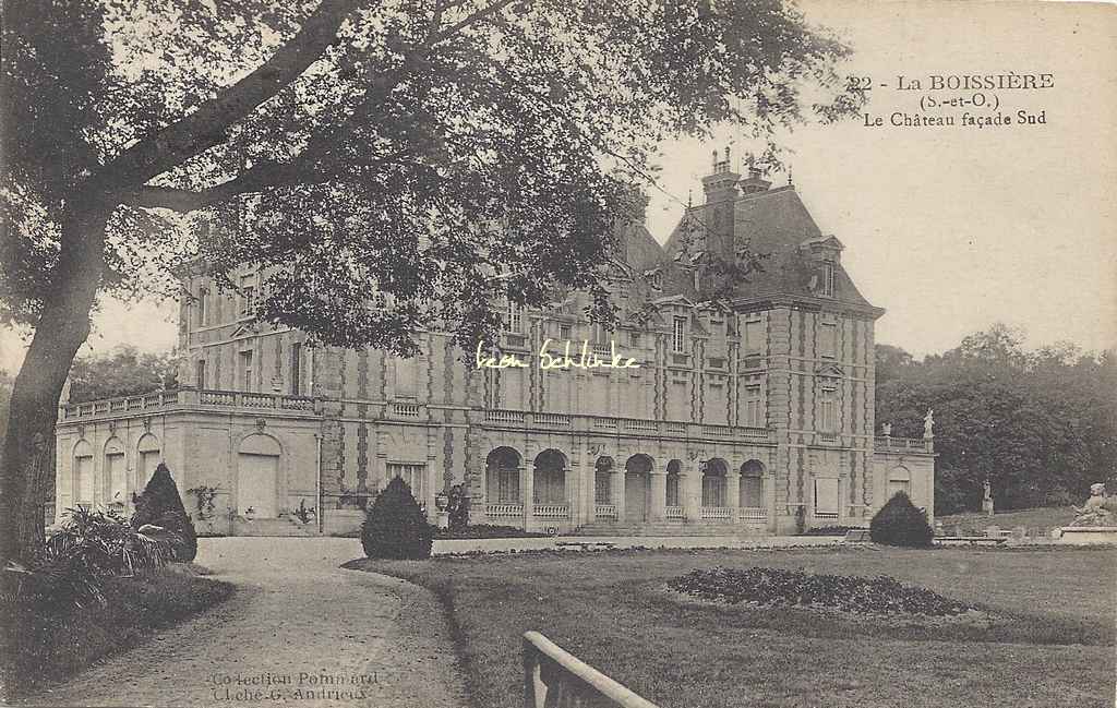 78-La Boissière-Ecole - Le Château (Coll. Pommard 22)