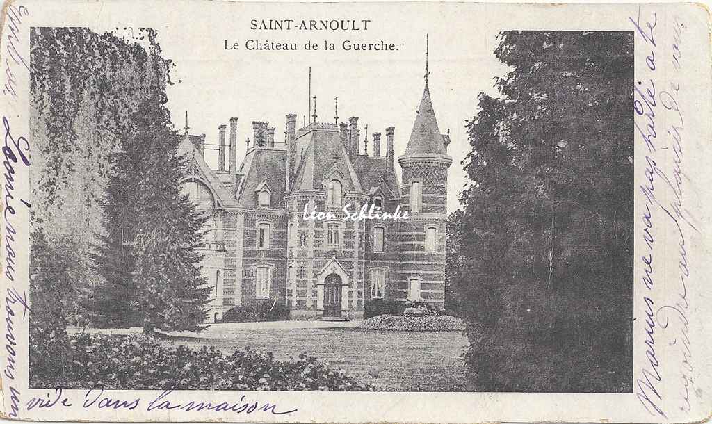 78-Saint-Arnoult - Château de la Guerche (Ss edit)
