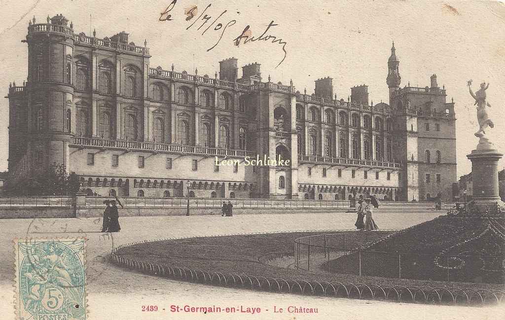 78-Saint-Germain-en-Laye - Le Château (Rep er Filliette 2439)