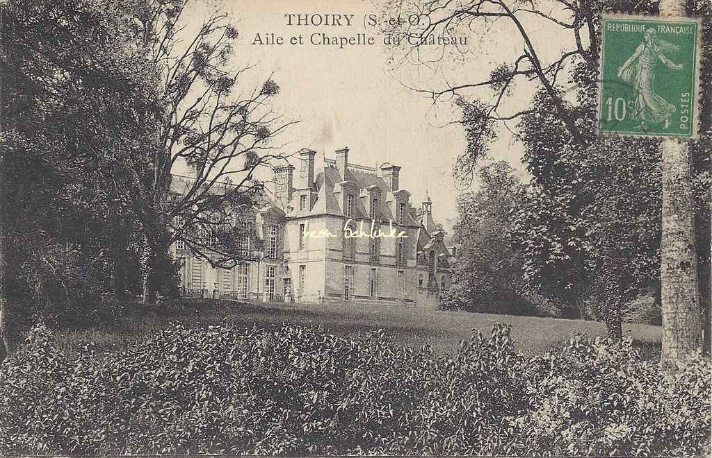 78-Thoiry - Le Château (A.Bourdier)