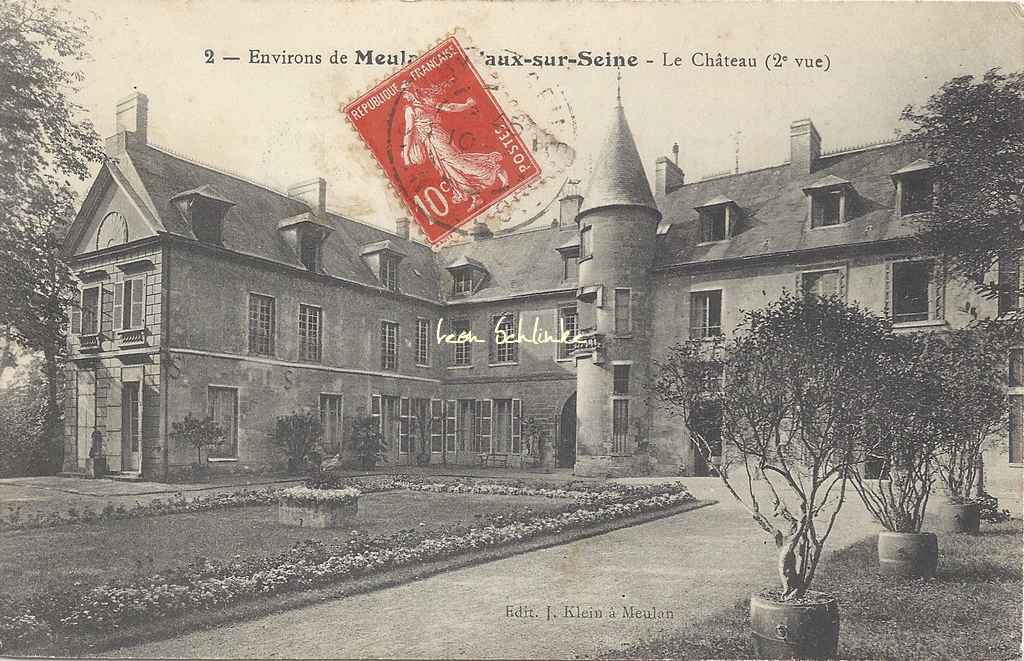 78-Vaux-sur-Seine - Le Château (J.Klein 2)