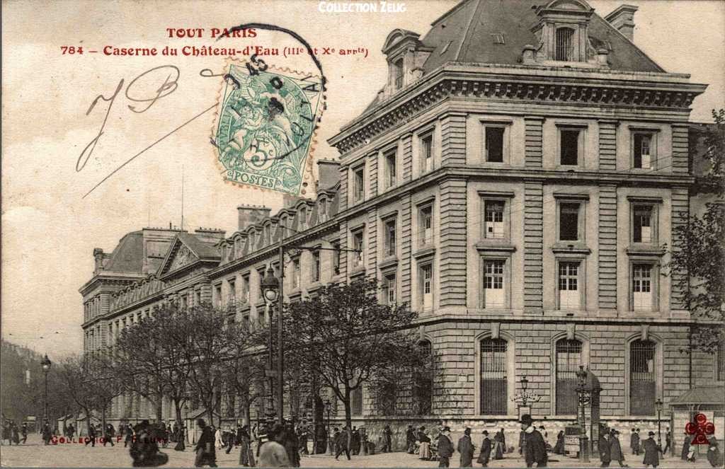 784 - Caserne du Château d'eau