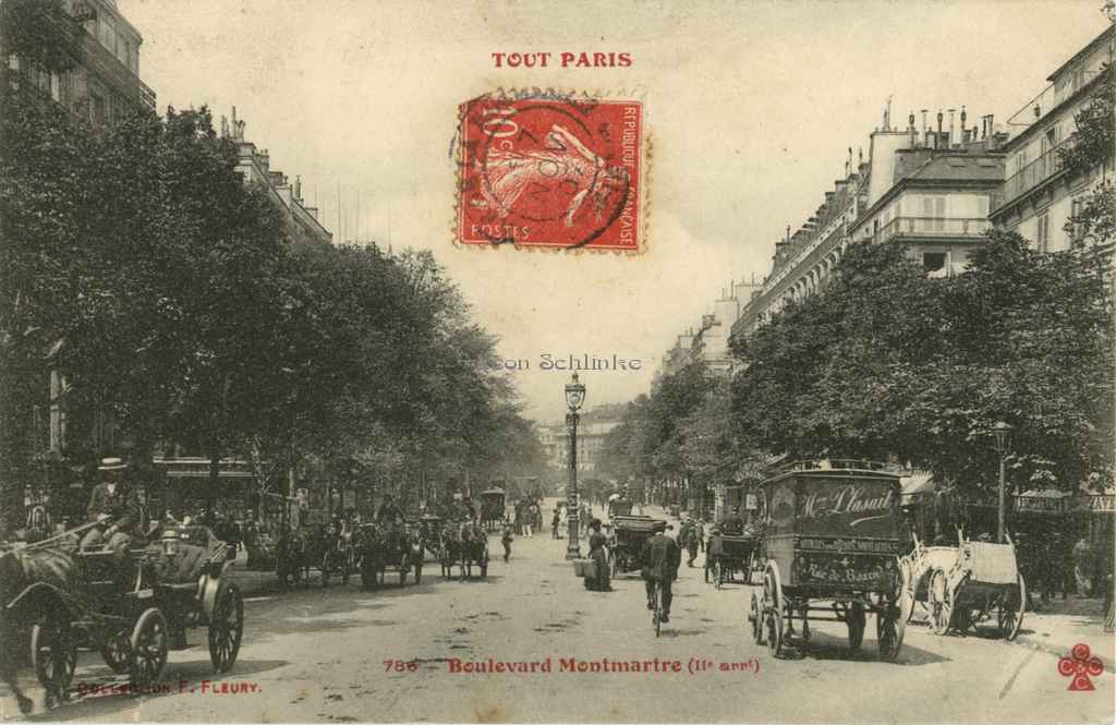 786 - Boulevard Montmartre