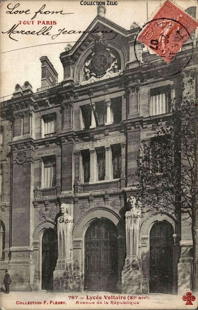 787 - Lycée Voltaire - Avenue de la République