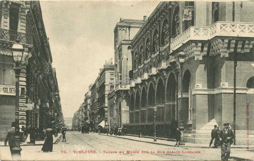 79 - Façade du Musée sur la Rue Alsace-Lorraine