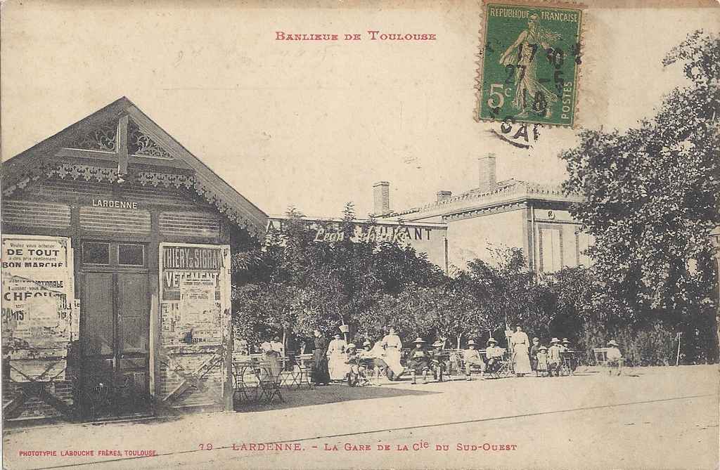 79 - Lardenne - La Gare de la Cie du Sud-Ouest