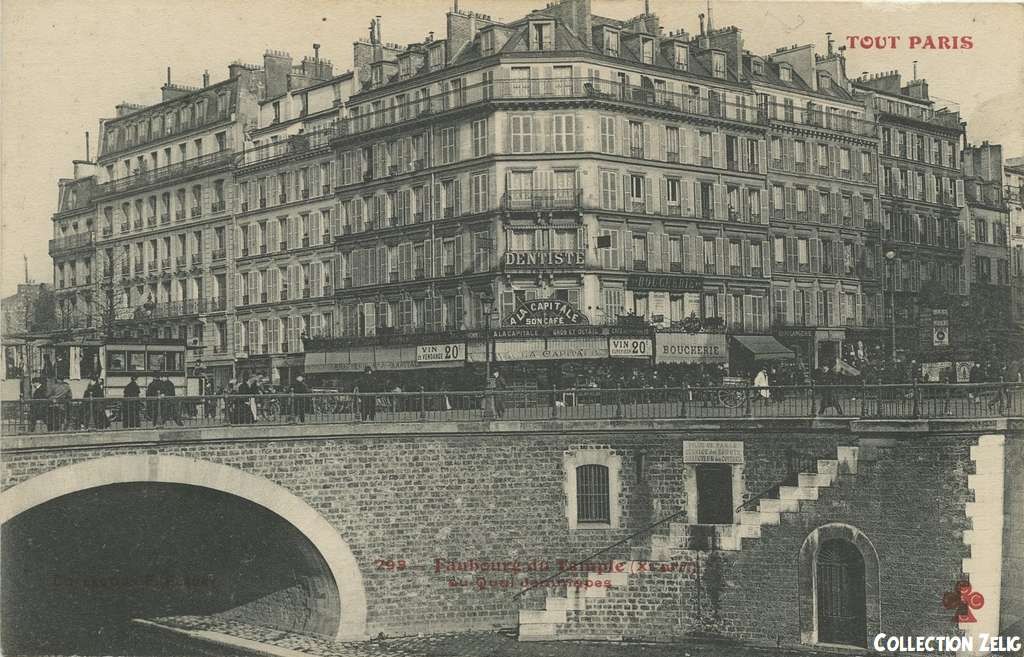793 - Faubourg du Temple au Quai Jemmapes