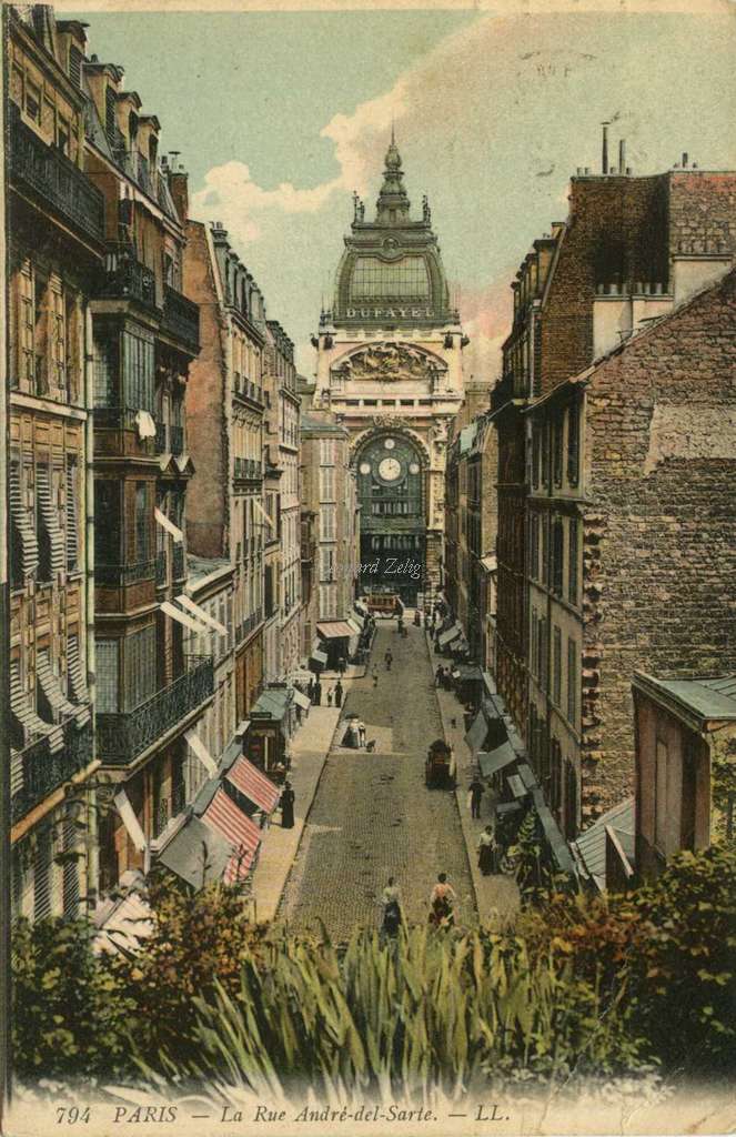794 - PARIS - La Rue André-del-Sarte