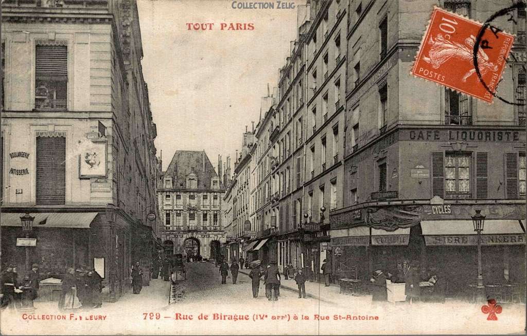 799 - Rue de Birague à la Rue St-Antoine