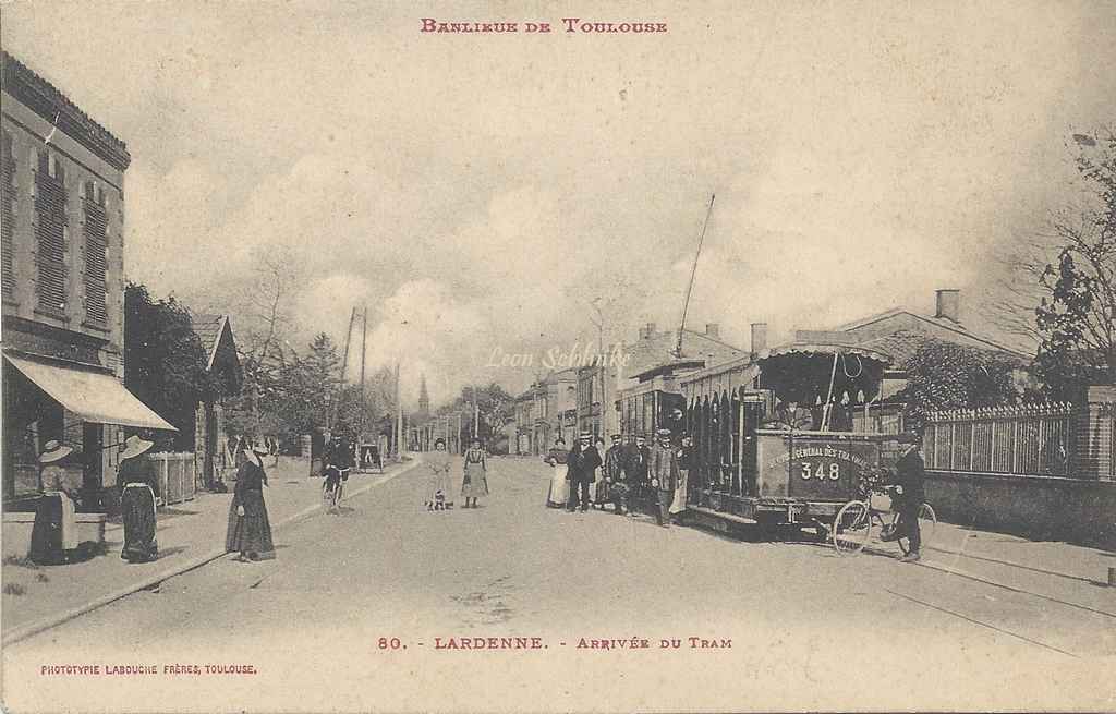 80 - Lardenne - Arrivée du Tram