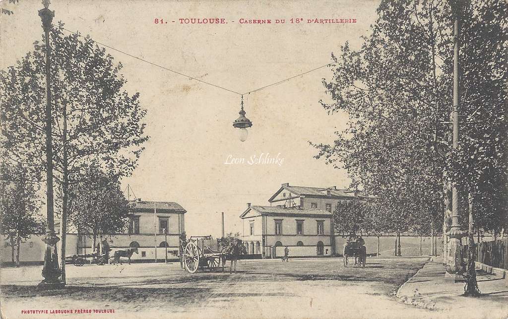 81 - Caserne du 18° d'Artillerie