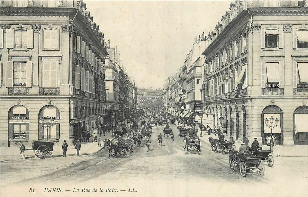 81 - PARIS - La Rue de la Paix (2)