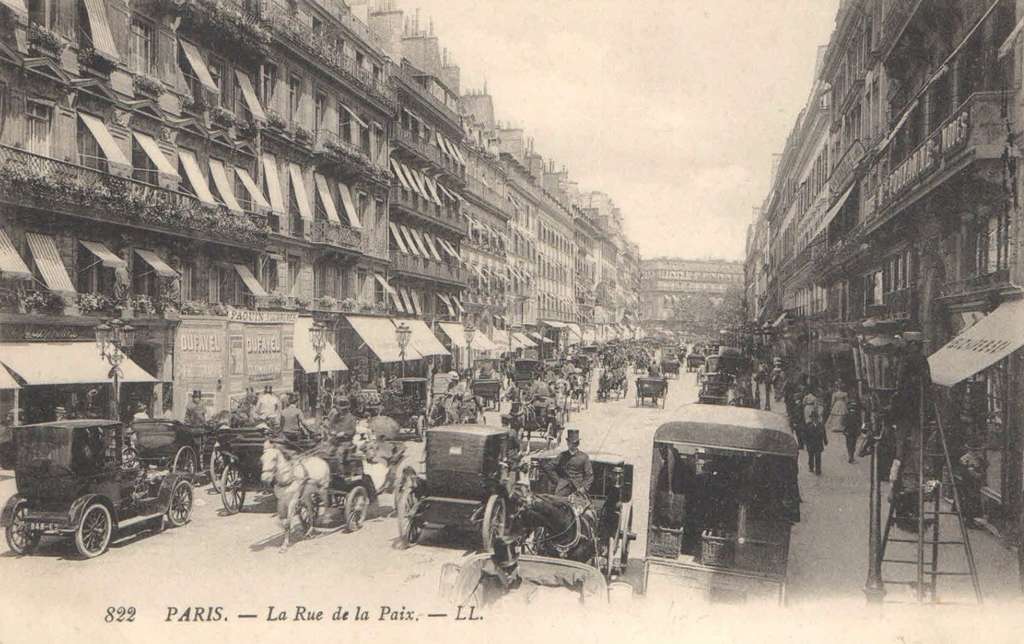 822 - PARIS - La Rue de la Paix