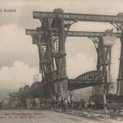 823 - Les Travaux deu Métro - Boulevard de la Gare