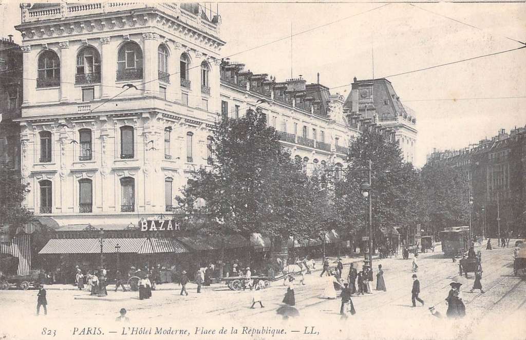 823 - PARIS - L'Hôtel Moderne, Place de la République
