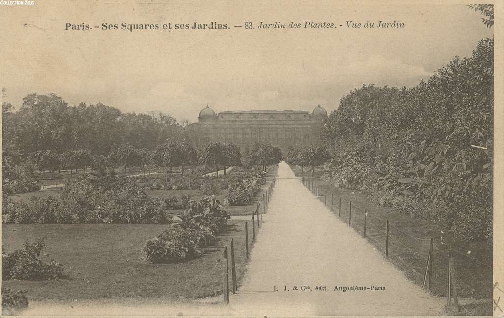 83 - Jardin des Plantes - Vue du Jardin